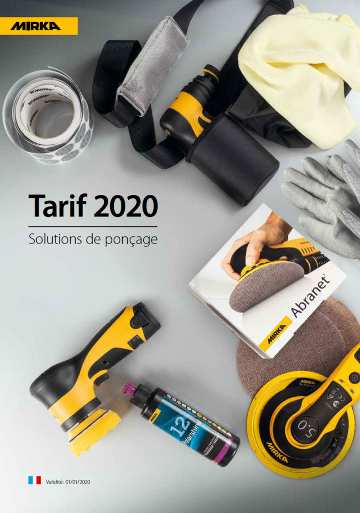 Téléchargez le nouveau catalogue MIRKA 2020